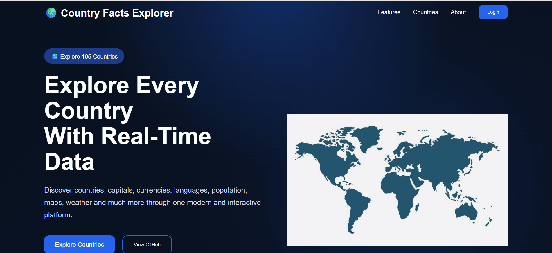 Country Facts Explorer